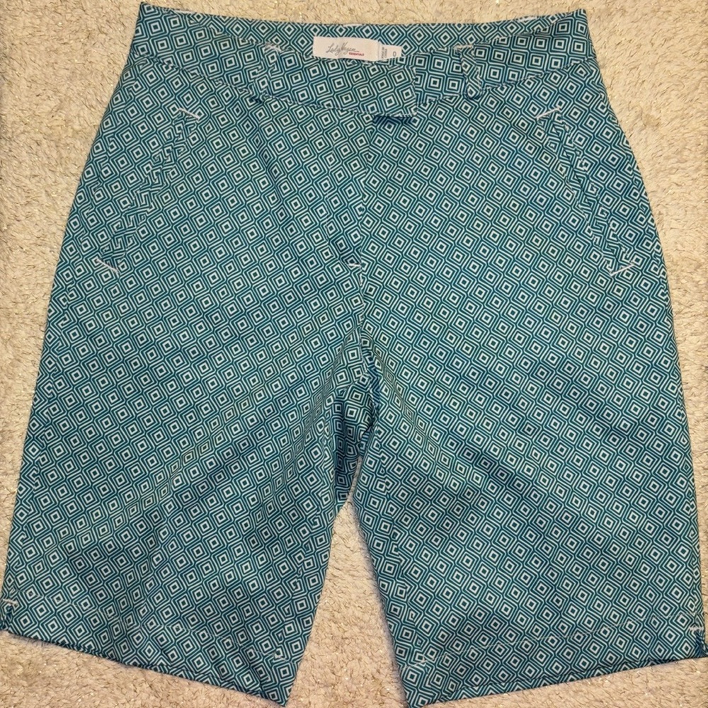 🩵Lady Hagen Blue&White Diamond 💎 Golf Shorts⛳️